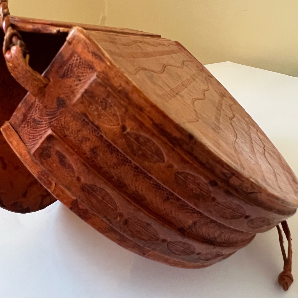 Vintage handmade purse from Benin - Picture 7 of 12